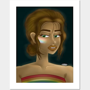 Pride Girl Posters and Art